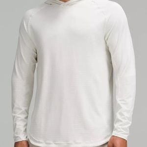 Men's Lululemon Drysense Hoodie- Light Grey (Size L)